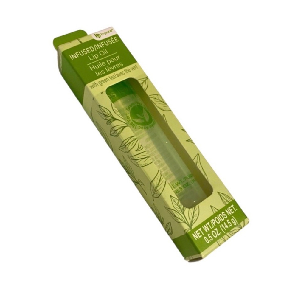 Infused Lip Oil with Green Tea